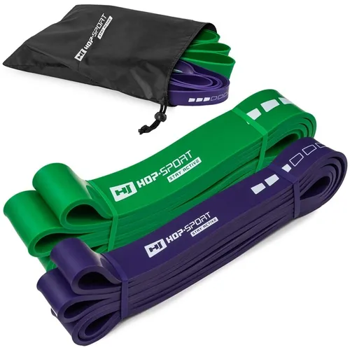 Hop-Sport Widerstandsbänder aus Latex 16-57kg  Gymnastikbänder Trainingsbänder