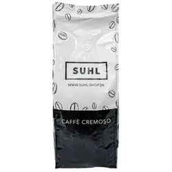 Cremoso Hausmarke Kaffeebohnen 1000g - Kaffee mit 70% Arabica & 30% Robusta, kräftige Röstung für vollmundigen Genuss. Ideal für Espresso und Kaffeespezialitäten mit Milch.