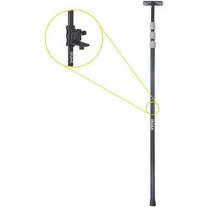 Ryobi Teleskopstange 5133005033 RBCLTP1 - Ausziehbar von 124-320cm - Messgeräte - Robuste Aluminium-Teleskopstange, ideal für Kreuzlinienlaser und Punktlaser, leicht und einfach zu transportieren, mit sicherer Standfestigkeit auf jedem Untergrund.