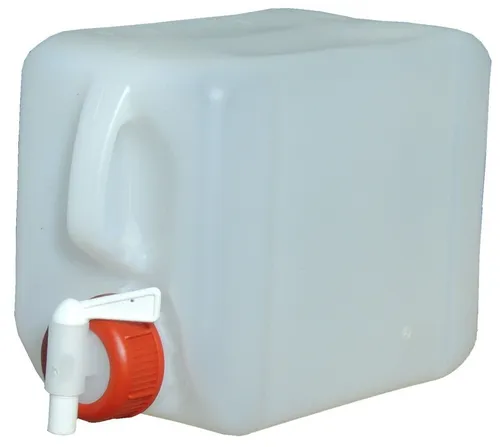 1x 5L Kanister Wasserkanister+Auslaufhahn lebensmittelecht (6,95€/1Stk)