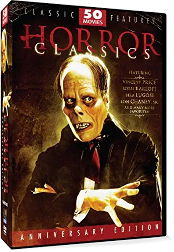 Horror Classics- 50 Movie Pack Anniversary Edition [12 DVDs]