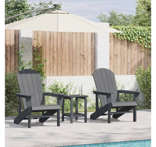 furnicato Gartenstuhl Moderner Hellgrau 82 x 74 x 92 cm - Eleganter Gartenstuhl für stilvolle Außenbereiche. Aus robustem, wetterfestem Polyethylen gefertigt, ideal für jede Jahreszeit. Genießen Sie Komfort und Stabilität bei gemütlichen Stunden im Freien.