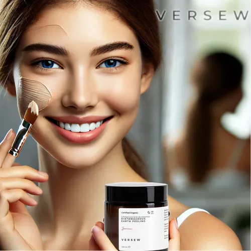 Versew Bio Vegan SKIN PERFECTING Gesicht Diatomaceous Peeling Gesichtspflege