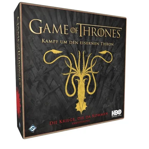 Game of Thrones - Kampf um den Eisernen Thron: Die Kriege, die da kommen #SR2 - Gesellschaftsspiel, strategisches Brettspiel für Fans von Game of Thrones mit spannenden Konflikten und Taktiken.