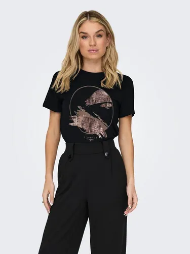 ONLY Kurzarmshirt ONLKITA LIFE REG S/S MIX TOP CS JRS EX. Baumwolle, regular fit