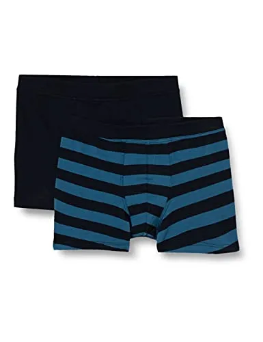 Schiesser Jungen 2 Pack Unterwäsche Boxershorts Weiches Bündchen - 95/5 Organic Bio Baumwolle Größe 92 Bis 140, Sortiert 1_173535, 164 EU