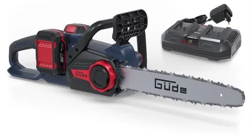 Güde Akku-Kettensäge KS 36-402-30 mit 2 Akkus und Ladegerät