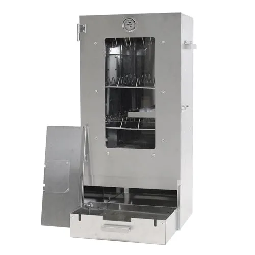 Räucherofen mit Sichtfenster