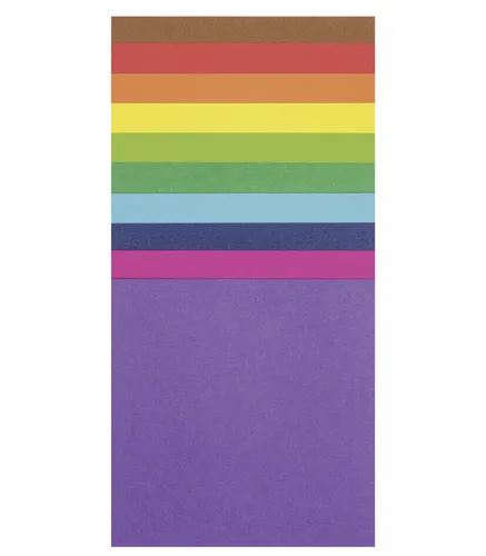 folia Origami-Faltblätter PREMIUM BASIC 200 x 200 mm 65 g/qm 100 Blatt