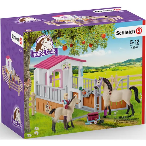 Produktbild Schleich Pferdebox mit Arabern