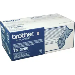 Brother Toner TN-3280 schwarz - Original Toner für bis zu 8.000 A4-Seiten, kompatibel mit mehreren Brother Druckern