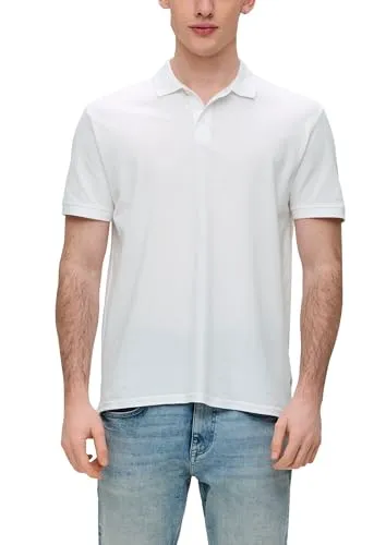 QS Poloshirt mit Piquéstruktur