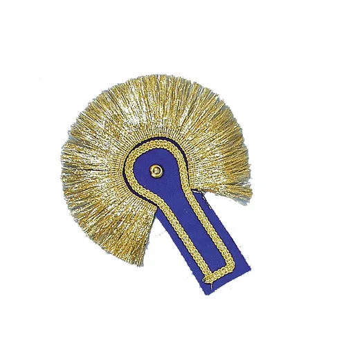 Uniform Schulterklappen Epauletten blau