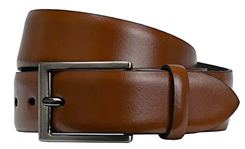 LLOYD Herren Ledergürtel 35 mm Dorn-Schließe braun 110 - Eleganter Gürtel aus hochwertigem Rindleder, ideal für den modischen Casual-Look. Mit praktischer Einfachdornschließe und einem stilvollen Logoschriftzug innen.