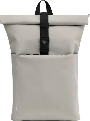 Cityrucksack RollTop Rucksack Freizeitrucksack Herren Damen Wasserabweisend (9059) L.GRAY