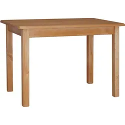 Massiver Kiefernholztisch 120 x 70 cm von koma