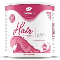 Nature's Finest Hair Vitamins - Vitamine für schnelleres Haarwachstum - Nahrungsergänzungsmittel für gesundes Haarwachstum mit Biotin und Kollagen. Fördert kräftiges Haar und verbessert die Haarstruktur für strahlenden Glanz.
