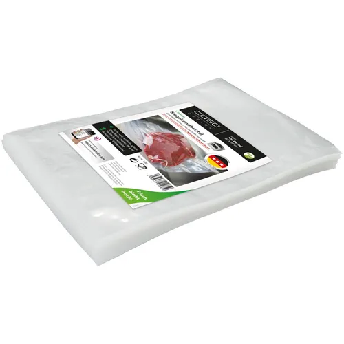 Caso Siegelrandbeutel – 100 Stück Zubehör für Vakuumiergeräte NEU