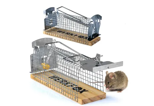 Goods+Gadgets Lebendfalle Mäusefalle, Tiefreundliche Falle wiederverwendbar