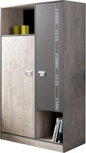 Parisot Kleiderschrank Fabric in grau von Parisot