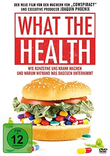 What the Health - Wie Konzerne uns krank machen - Aufschlussreiche Dokumentation über die Zusammenhänge zwischen Ernährung und Zivilisationskrankheiten. Ideal für alle, die sich für gesunde Lebensweisen interessieren. Kategorie: DVDs & Videos
