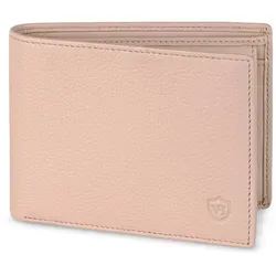 VON HEESEN Geldbörse im Querformat mit RFID-Schutz in pink von VON HEESEN