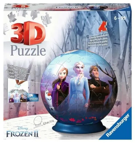 Ravensburger Puzzle Puzzle-Ball Disney Frozen 2 72 Teile 11142