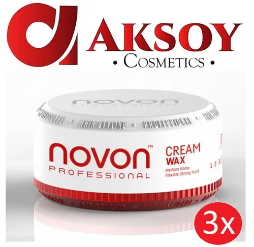 3 x Novon Professional Cream Wax 150ml, Haarwax in Creme Form  37,56€ / 1L