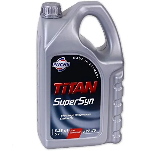 Fuchs 601425745 Motoröl Titan Supersyn 5W-40 5L