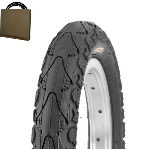 Kenda Fahrrad Reifen 16x1.75 | 47-305 schwarz Bereifung Kinder Mantel