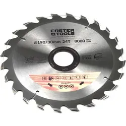 HM Kreissägeblatt 190 x 30 mm Sägeblatt Sägescheibe Holzbearbeitung 24 Zähne