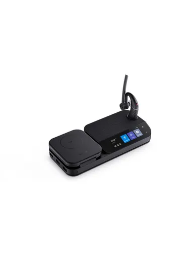Yealink Headset BH 71 Workstation - Bluetooth Mono Headset mit Basisstation, hervorragende Audioqualität und 10 Stunden Sprechzeit für hybrides Arbeiten