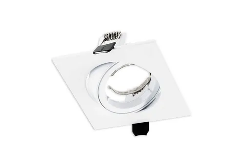 SEBSON Einbaurahmen Einbaustrahler Alu schwenkbar inkl. GU10 Fassung, Lochdurchmesser 82mm