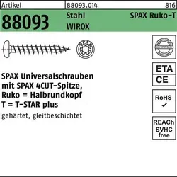 SPAX Schrauben Schwarz von SPAX