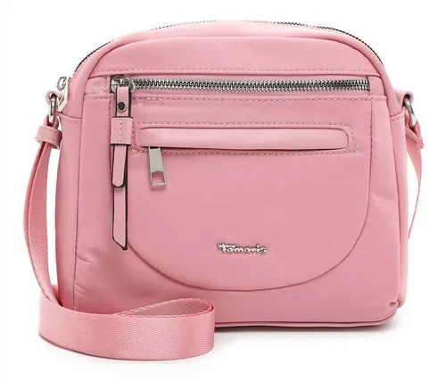 Tamaris Umhängetasche TAS Angela (1-tlg) rosa - Stylishe Umhängetasche aus Synthetik, ideal für den Alltag. Mit praktischem Reißverschluss und verstellbarem Schulterriemen für optimalen Tragekomfort.