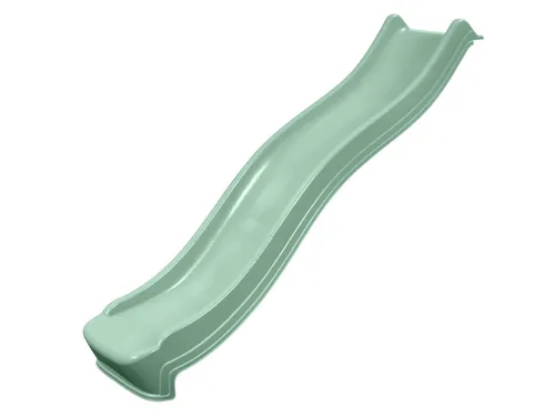 Rutsche 220 cm für Kinder Spielturm in Pastellgrün - Hochwertige Rutsche für Spieltürme, ideal für den Outdoor-Bereich. Robustes Material sorgt für langlebigen Spielspaß ab 3 Jahren. Perfekt für den Garten!