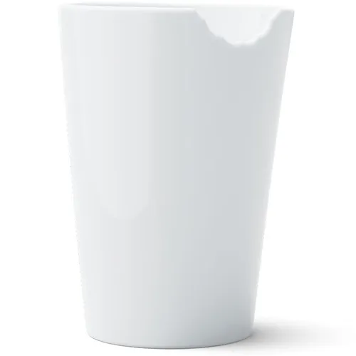 Fiftyeight Products Becher mit Biss 400ml Trinkbecher Kaffeebecher Tasse