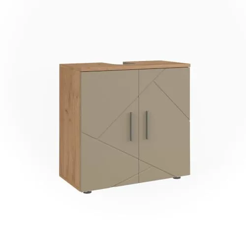 Vicco Waschbeckenunterschrank Irma, Goldkraft Eiche, 60 cm von Vicco