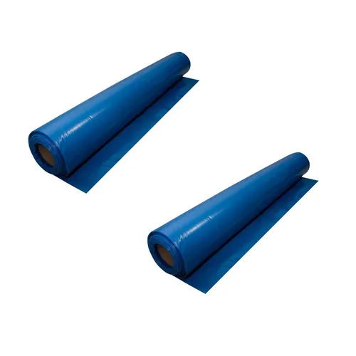 2x Dampfbremsfolie Dampfsperre Dampfbremse 200m² 4m x 25m Folie Dachfolie 4x25m