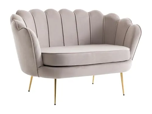 DANDELION 2-Sitzer-Sofa in Taupe von Vente-unique