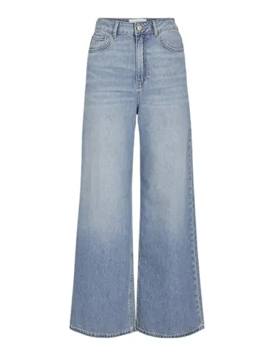 JJXX Female Wide Fit Jeans JXTOKYO - Hohe Taille und Bequemer Schnitt - Jeans in weit geschnittenem Design, hohe Taille für zusätzlichen Komfort, aus 100% Baumwolle gefertigt.