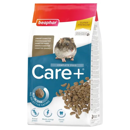 Beaphar Care+ Zwerghamster 500 g, Nagerfutter, UVP 6,49 EUR, NEU