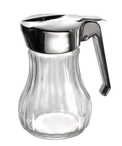APS Allzweckgießer Glas 250 ml 8 cm Zuckerdosierer Milch Sahne Dosierer