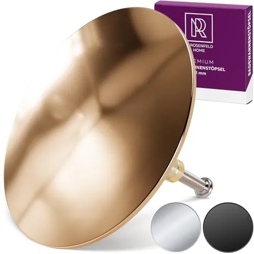 M. ROSENFELD HOME Gold Badewannenstöpsel Ø 72 von M. ROSENFELD HOME