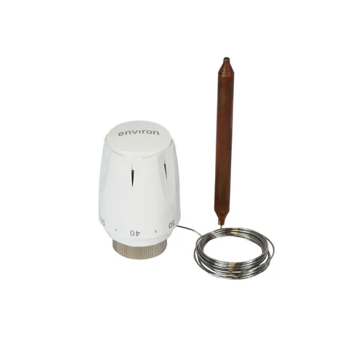 Thermostatkopf mit Fernfühler Anlegefühler Tauchfühler Kapillar Fühler M30x1,5