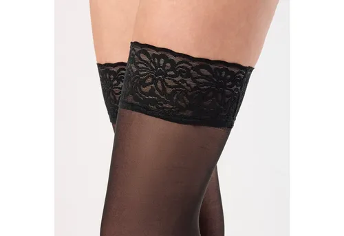 Merry Style Halterlose Strümpfe Damen Feinstrümpfe 15 DEN MSSS005