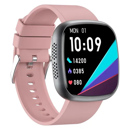Knauermann NEO 2 (2025) - Gesundheitsuhr mit EKG und Schlafüberwachung - Smartwatch mit umfassenden Gesundheitsfunktionen: EKG, HRV, Puls, Blutdruck und Schlafmonitoring. Ideal für Sicherheit im Alltag dank Notruffunktion und langer Akkulaufzeit von bis zu 21 Tagen.