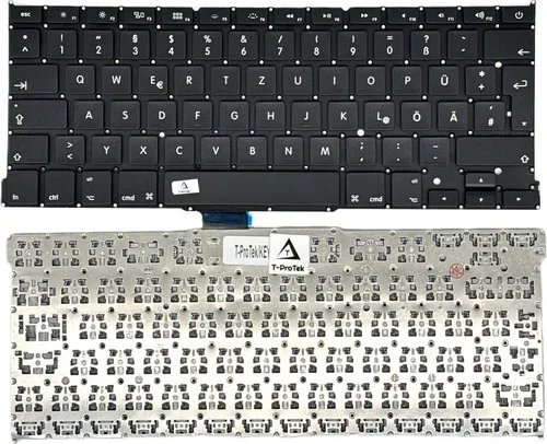 DEUTSCHE - Tastatur Keyboard ohne Beleuchtung kompatibel für MacBook Pro A1502 Retina 13