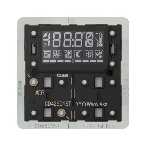 Jung KNX Raumcontroller-Modul CD 429 D 1ST Bediengerät CD429D1ST KNX