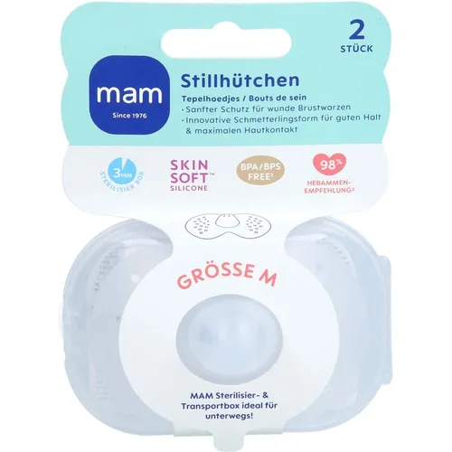 MAM Stillhütchen Gr.M 2 St. von MAM Babyartikel